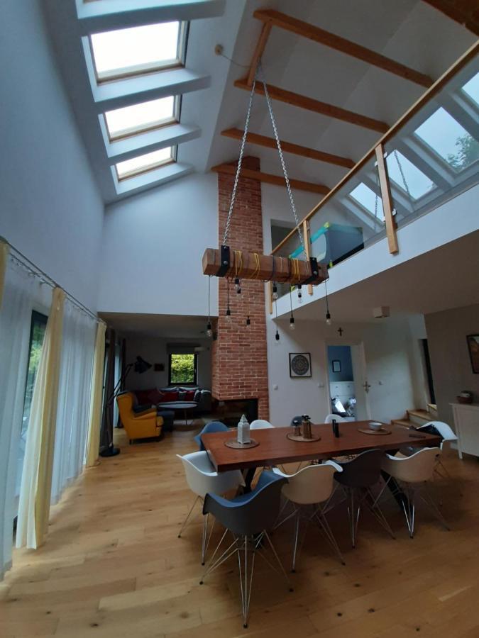 Wiselka Holiday House-1,2Km To The Beach; 5 Bedrooms, 3 Bahrooms; Fire Place. Private Sauna! Экстерьер фото