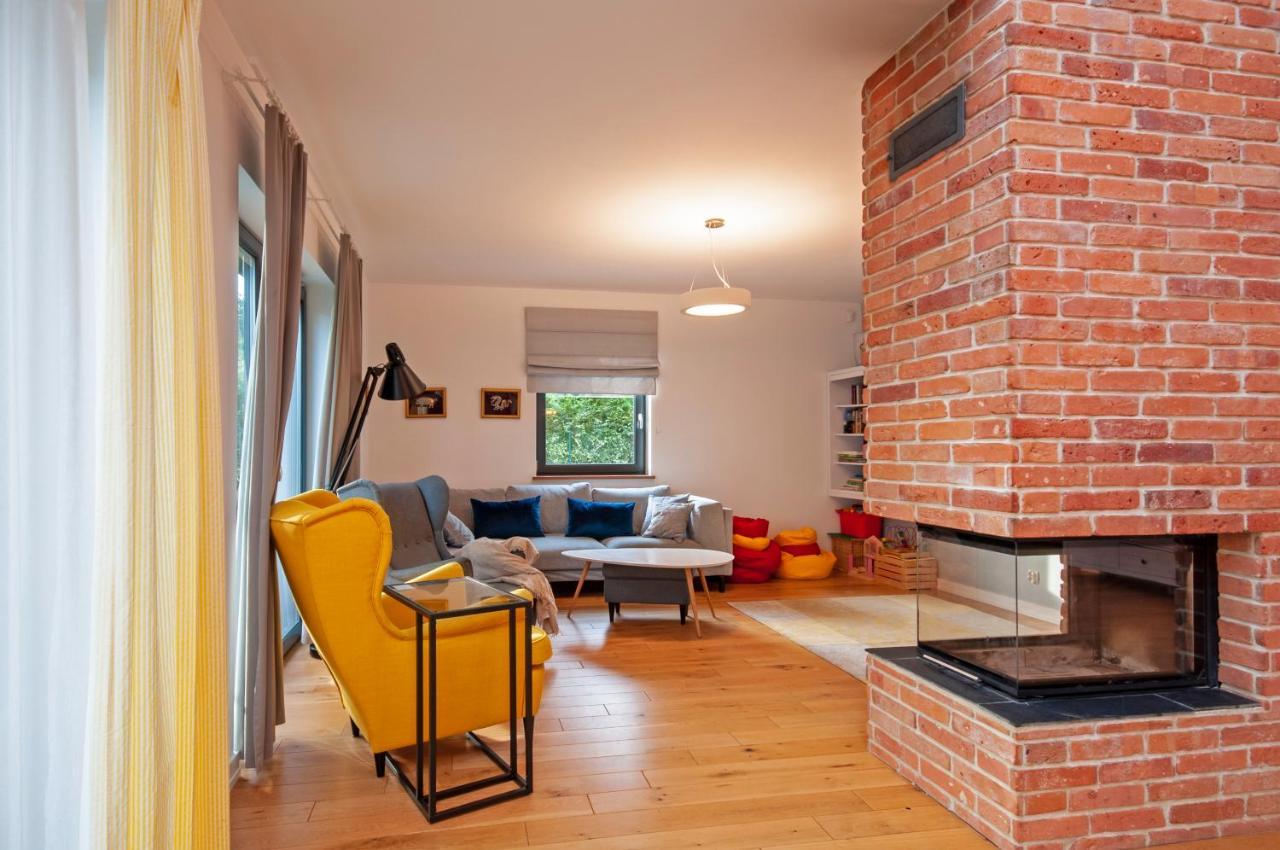 Wiselka Holiday House-1,2Km To The Beach; 5 Bedrooms, 3 Bahrooms; Fire Place. Private Sauna! Экстерьер фото