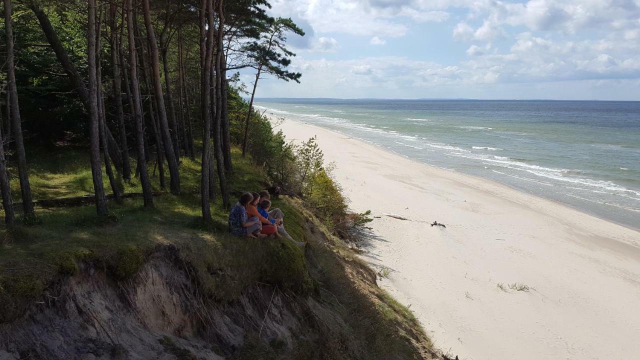 Wiselka Holiday House-1,2Km To The Beach; 5 Bedrooms, 3 Bahrooms; Fire Place. Private Sauna! Экстерьер фото